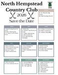 NHCC 2026 Calendar of Events